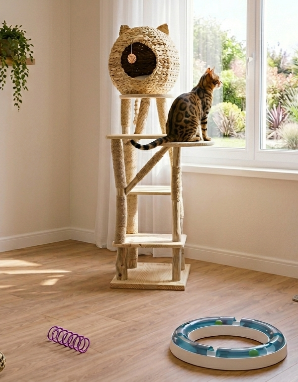 Chadore-arbre-a-chat-en-bois-design-n°19-Bengal-Birman-Gros-chat-de-race-Beige-original-durable-naturel-solide-stable-luxe décoratif.jpg